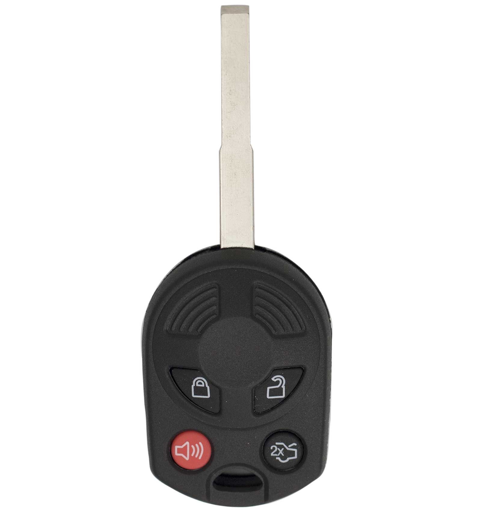 Keyless2Go New Uncut Keyless Remote Head Key Fob Replacement for Ford Focus Escape Transit CMax OUCD6000022 164-R8046 by Keyless2Go