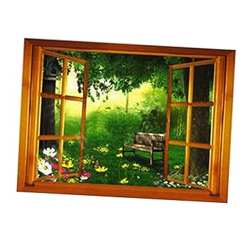 Buy Uxcell Forest 3d Wall Stickers Self Stick Murals Art Decals Removable Diy Decor Bedroom Living Room Sticker 19 7x27 6 Inch Online At Low Prices In India Amazon In