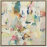 Party Time - Framed Abstract Art-41.75 Inches Tall and 41.75 Inches Wide