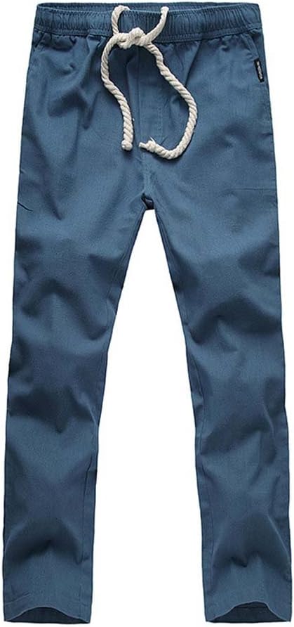 junkai Mens Trousers Leisure Pants Slim Fit Sportswear Long Casual Workout Casual Training Straight Leg Tracksuit Bottoms Jogging Sweat Pants M - 4XL