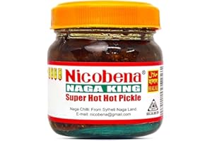 MAHAVIRX Nicobena Naga King Super Hot Hot Pickle 80gm