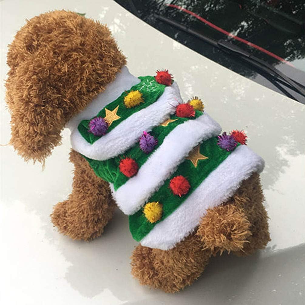iplusmile Christmas Dog Cat Clothes, Pet Outfits - Image 4
