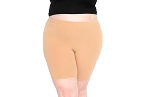 Stretch is Comfort Women's Teamwear Cotton Plus Size Bike Shorts