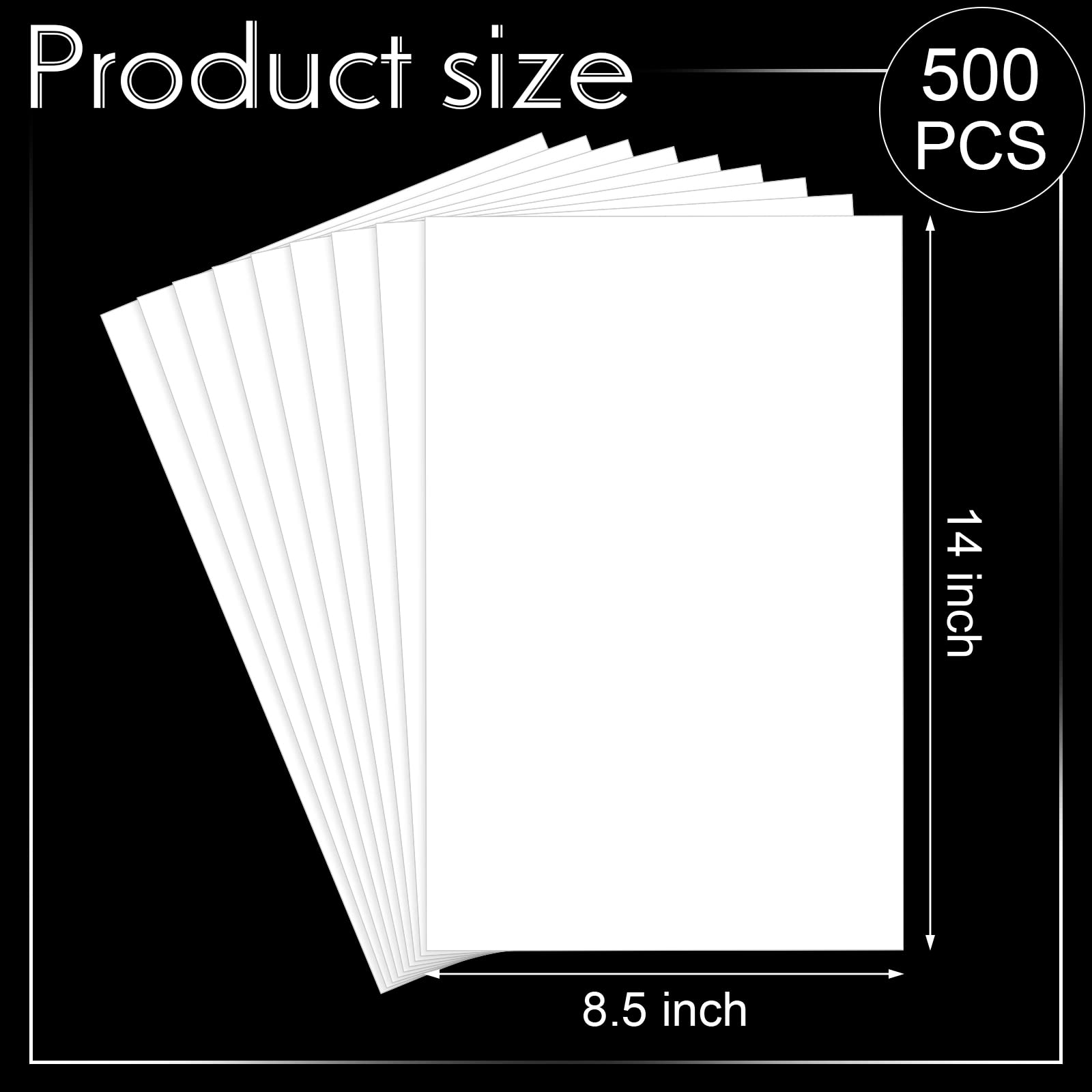 Mua Legal Size Card Stock Paper 8.5 x 14 Inches White Colored Smooth