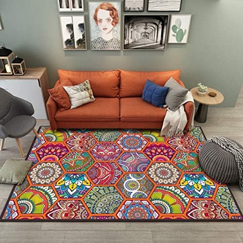 カーペット 絨毯 ボヘミアン風 畳マット 売り込み シャギーラグ ふわふわ 洗える 滑り止め リビング 居間 和室 キチン 床暖房対応 カラー モダンラグ おくだけok インテリア 新生活 民族風 260 エスニック ローズピンク 180 花柄