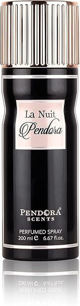 Pendora Scents La Nuit 3x 200ml Body Spray Set Paris Corner Perfumes view 2