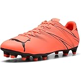 PUMA Mens Attacanto Soccer Cleats Cleated, Firm Ground - Black