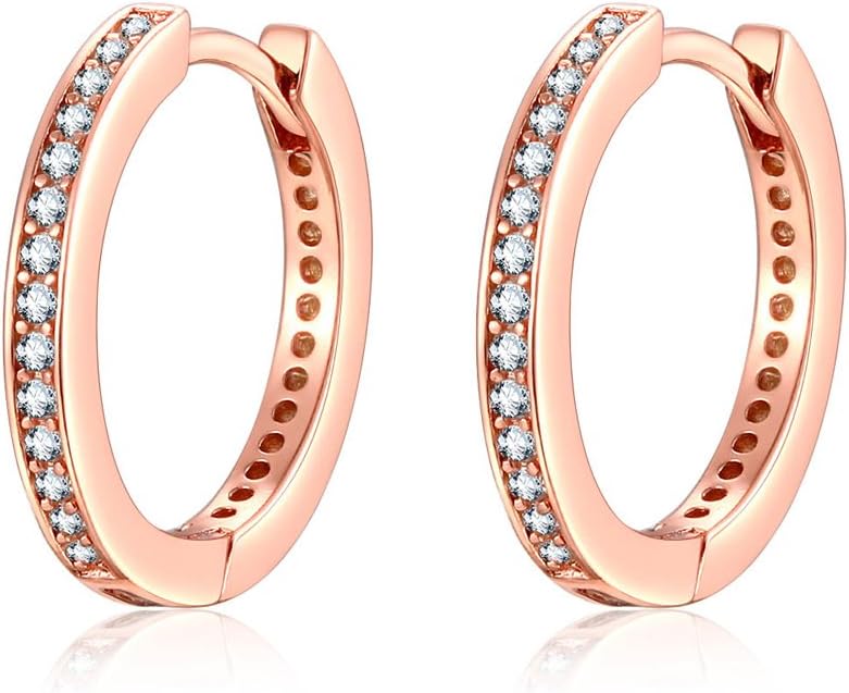 925 Sterling Silver Earrings with Opal CZ Pearls