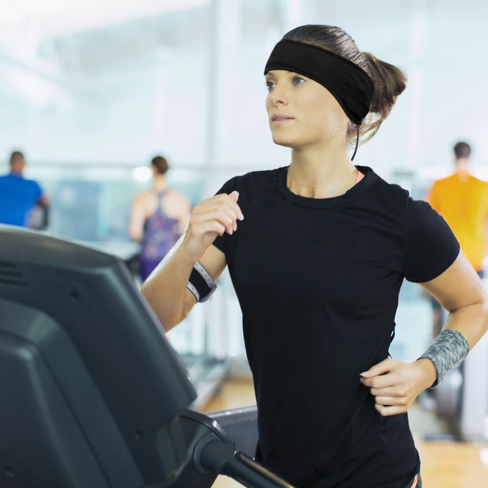 Sleep Mask Headphones, Ultra Thin Speakers, Muffler Noise Reduction Anti-Snoring Sleeping Headphones Multipurpose for Eye Masks and Headbands (black)