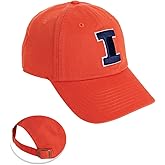 Desert Cactus University of Illinois Baseball Hat Fighting Illini Brimmed Embroidered Hats Cap Adjustable Cloth Strap Type A