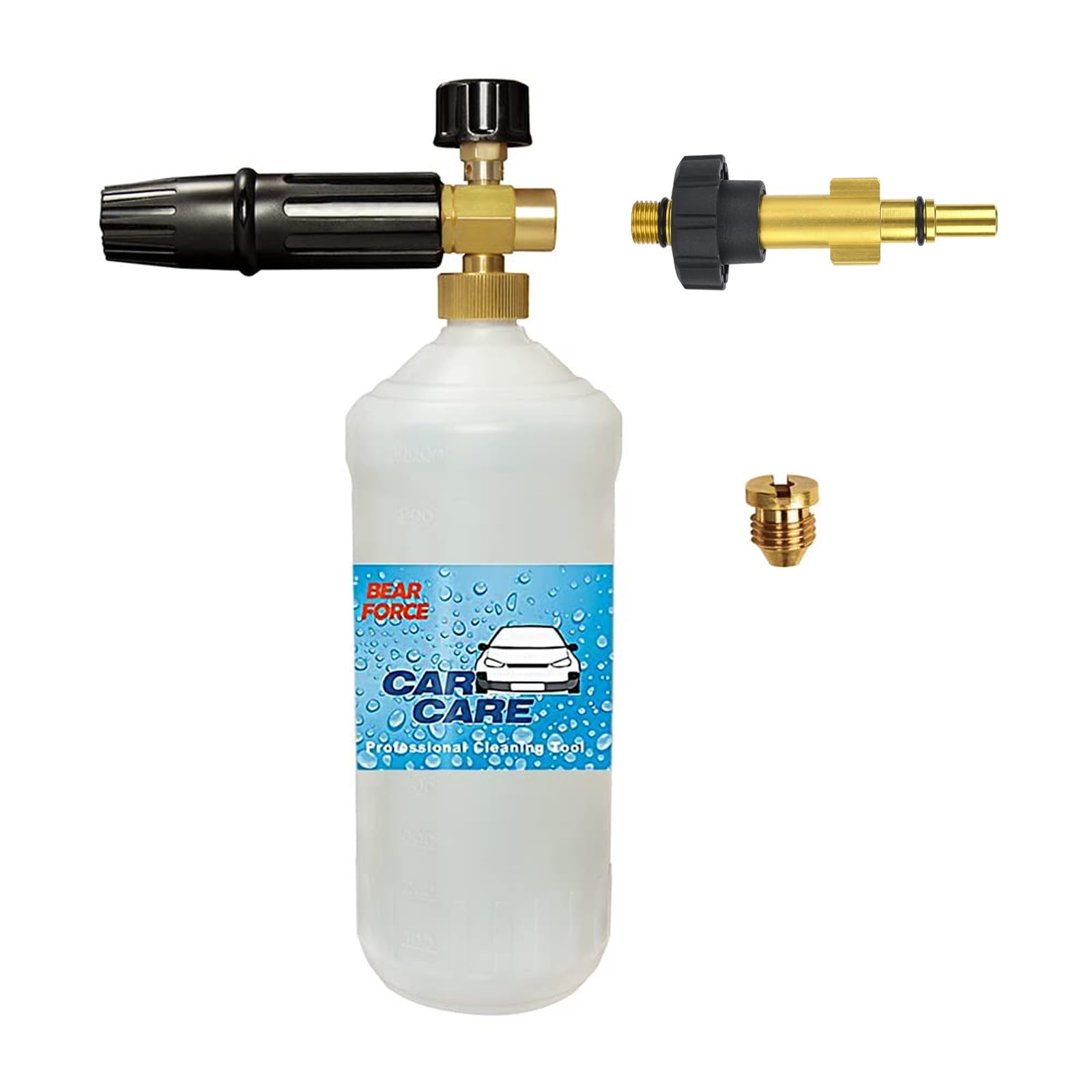 Snow Foam Lance/Foam Cannon/Foam Nozzle/High Pressure Soap Foamer for Annovi Reverberi AR Blue Clean/Black & Deckeri/Micheline Pressure Washer