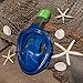 Easy Snorkel Full Face Snorkeling Mask - 180 Panoramic View for Increased Visibility, Tubeless Technology Snorkeling Gear Prevents Gag Reflex - (Blue, L/XL)