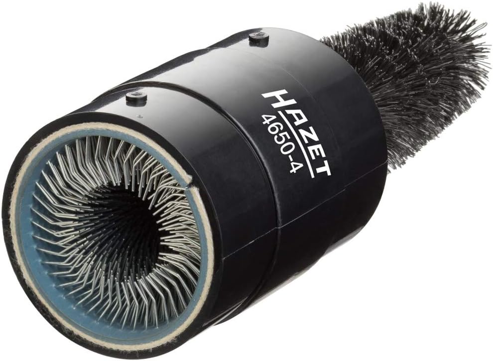 HAZET 4650-4 120 mm Battery Pole and Terminal Brush - Multi-Colour - Image 3