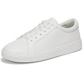 Dr. Scholl's Shoes Women's Vivienne Sneakers, Lightweight Arch Support Shoe | Lace up sneaker, Soft cushioned footbed, Comfort fit, Arch support, Lightweight design, Flexible sole, Padded heel, low top