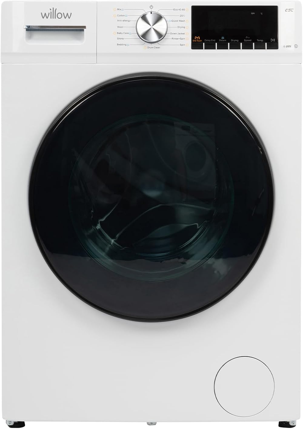 Willow WWD8514WH 8kg 1400 Spin Washer Dryer with BLDC Inverter 15 Programs