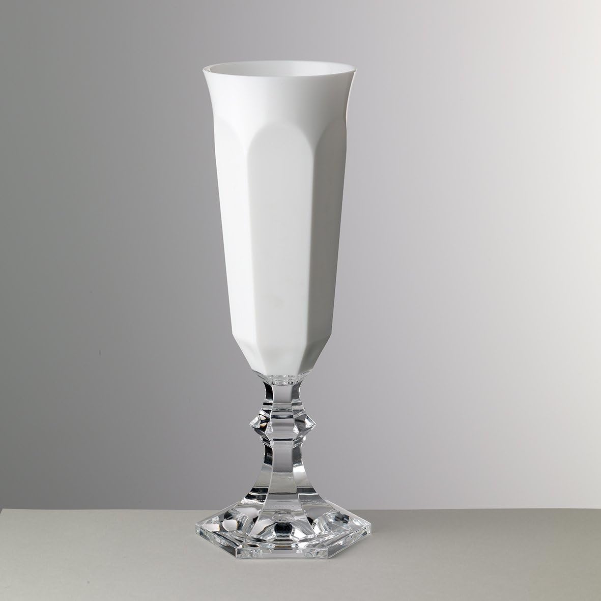 Set 6 Mario Luca Giusti Dolce Vita Flute Glass White