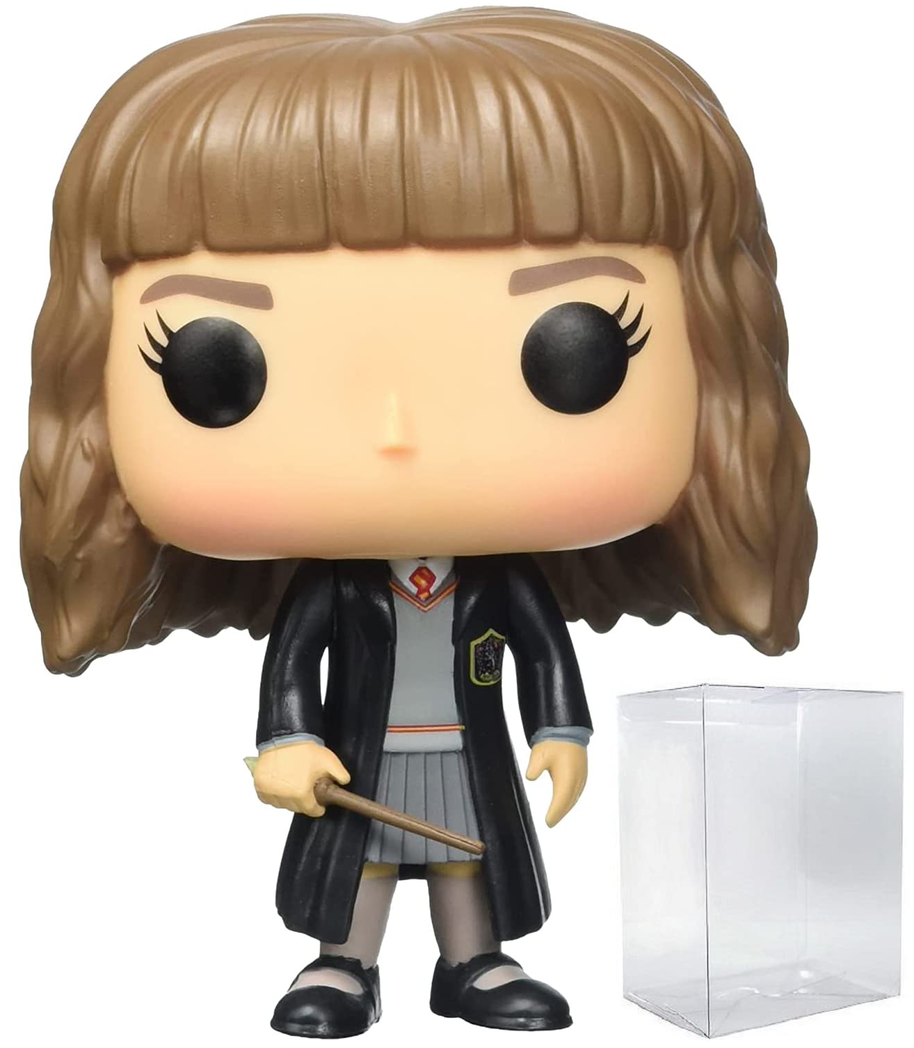Funko Harry Potter - Hermione Granger #03 Pop! Vinyl Figure (Bundled with Compatible Pop Box Protector Case), Multicolor, 3.75 inches