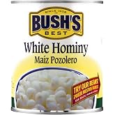 BUSH'S BEST White Hominy, 30 oz