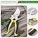 Mrs. Gardening Shears Scissors, Professional Bypass Pruner Hand Shears, Tree Trimmers Secateurs, Hedge & Garden Shears, Clippers for Plants, Gardening, Trimming, Garden Tools (Yellow)thumb 2