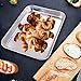 Howrey Cookie Baking Sheet Set 2 Pieces, Stainless Steel Non-Toxic Non-Stick Oven Cookie Baking Pan Mirror Finish, Rustproof and Easy Cleaning (2pcs 15.75'' x11.81''x0.98'' in)