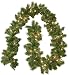 General Foam Plastics Pre Lit Portland Branch Garland, 100 Clear Lights