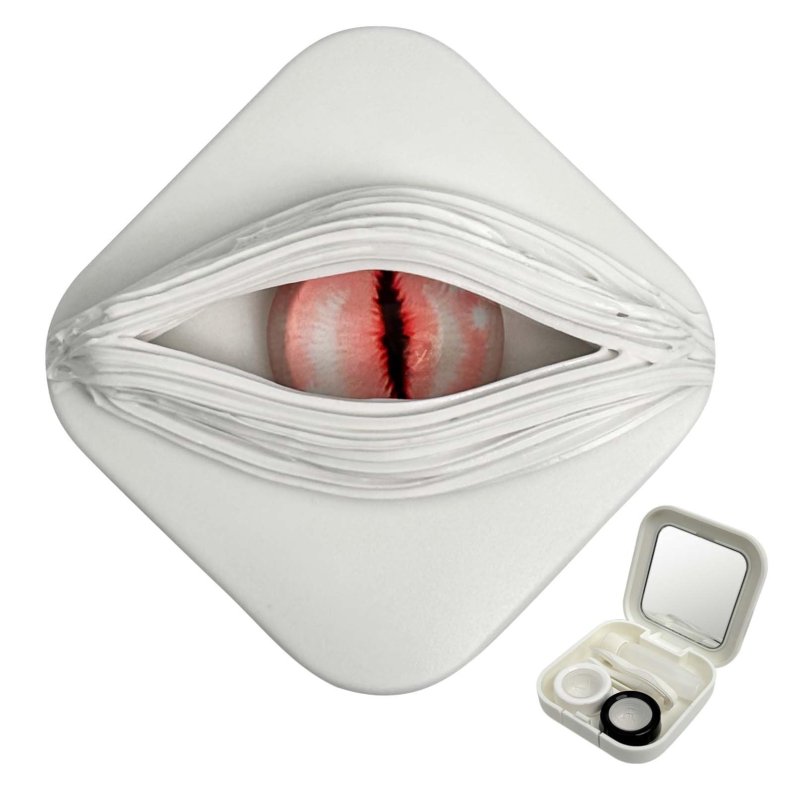 UpaClaire Contact Lens Case Color Contact Lens Removal - Light of Eye