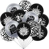 Rip to My 20s Birthday Decorations/Death to My 20s Decoration/Black Dirty Thirty decorations for Him/Happy 30th birthday Party Balloons Decor/Gothic 30 Birthday Party decorations Supplies for Men