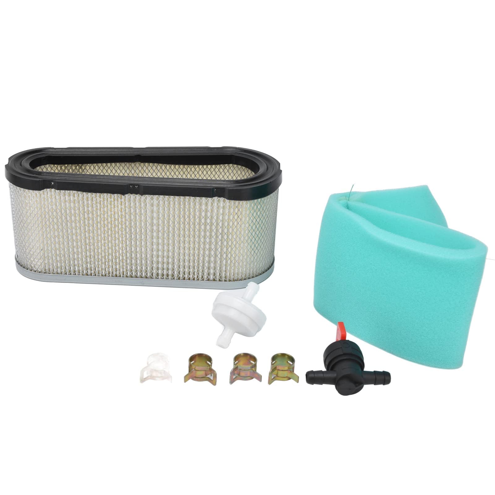 TOPINCN Air Filter,Air Filter Replacement Garden Lawn Mower Filter Accessories fit for 496894S 496894 493909 4139 5053B 5053D 5053H 5053K(air filter assembly)