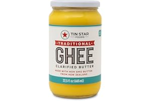 Tin Star Foods - Grassfed Ghee (Grassfed Biodynamic 22.5 oz)