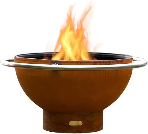 Amazon Com Fire Pit Art Bella Luna Fire Pit Match Light Propane