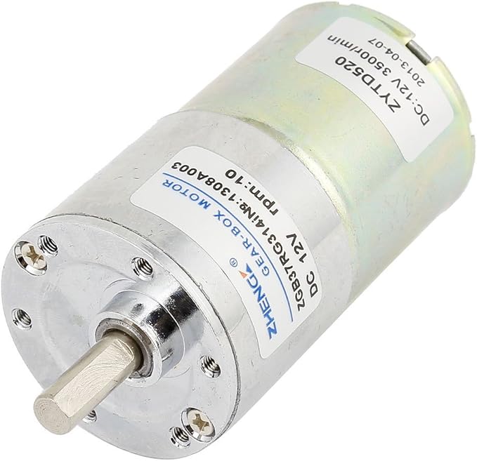 ZYTD520 Gearhead DC Geared Motor 12V 3500RPM 0.16A 7.18kg.cm Amazon.co.uk DIY & Tools