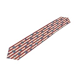 WOOR Double-Sided Retro 4Th of July Stars Table
