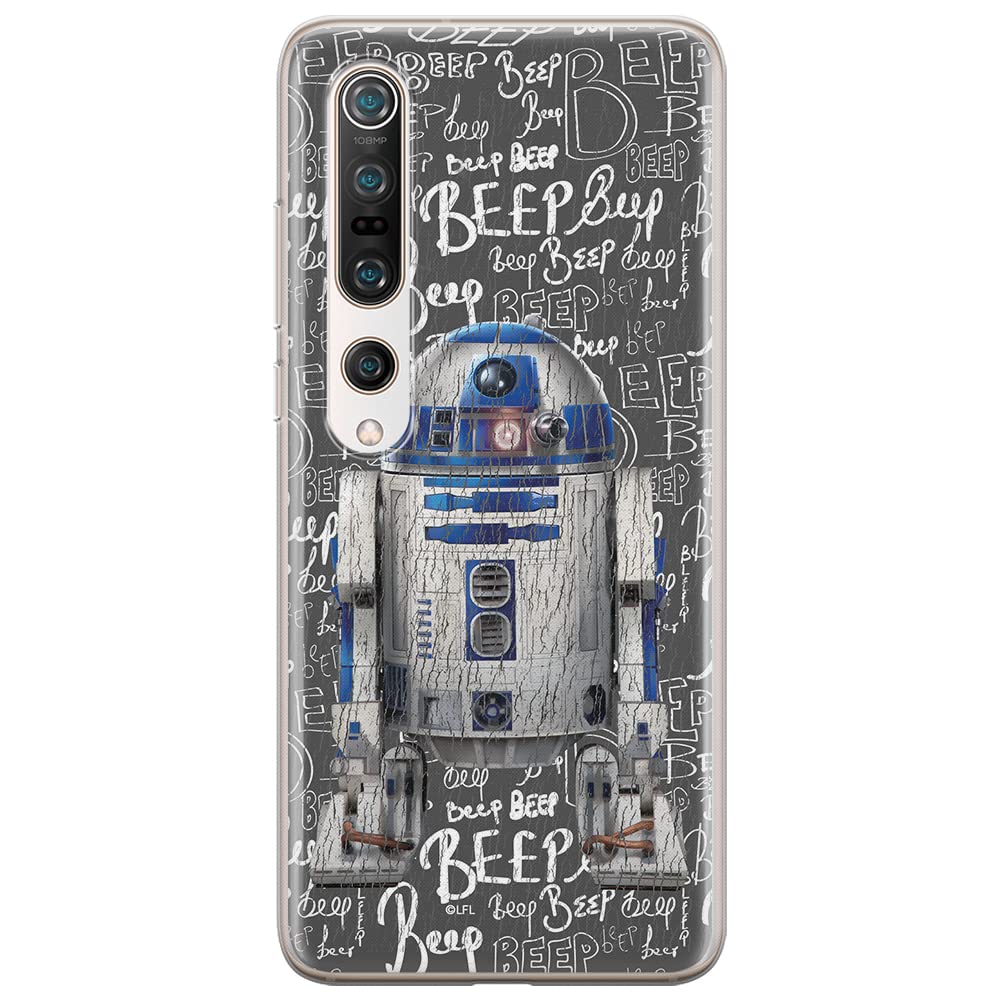 ERT GROUP mobile phone case for Xiaomi MI 10 / MI 10 PRO original and officially Licensed Star Wars pattern R2D2 004 optimally adapted to the shape of the mobile phone, case made of TPU