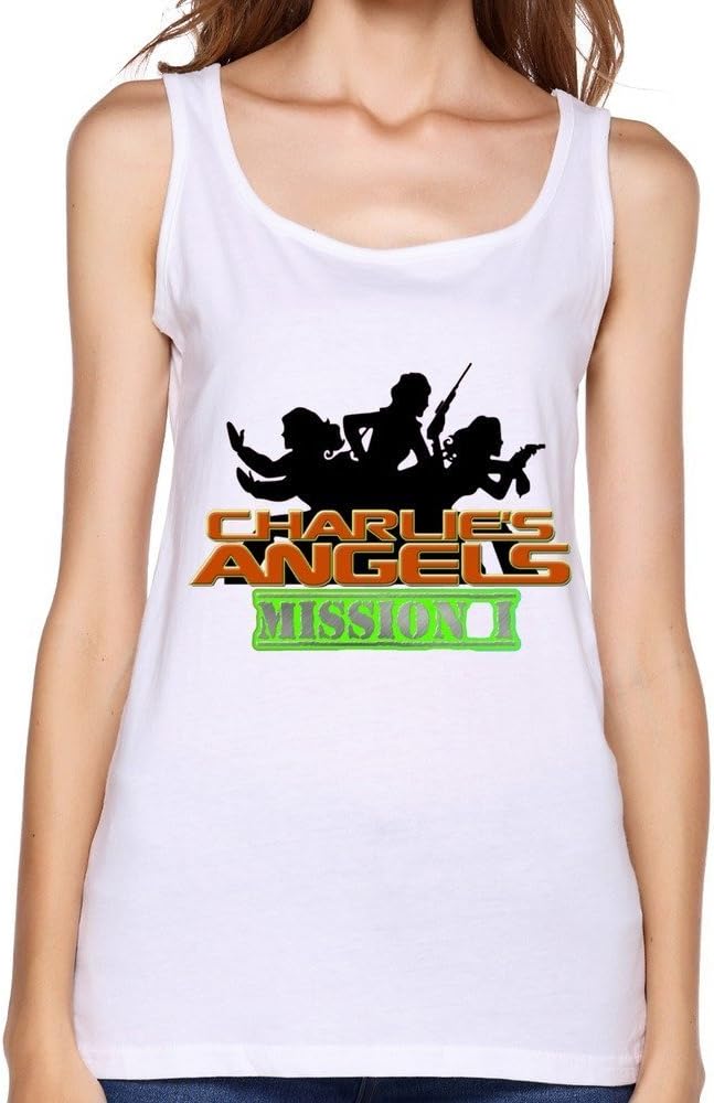 Kazzar Women's Charlie's Angels Mission Sleeveless Tank Top