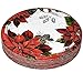 Gift Boutique Plates and Napkins Set Serves 50 Includes 50 Paper Dinner Plates 50 Dessert Plates and 50 Luncheon Napkin for Christmas Party Holiday Disposable Dinnerware Table Pack Made in USA