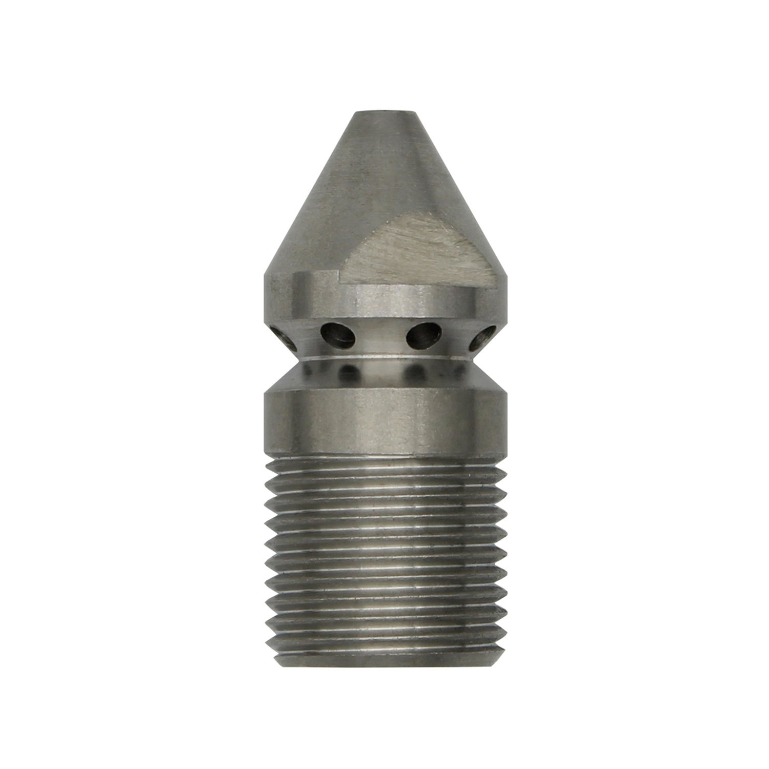 Pressure Washer Drain Cleaner Nozzle Thread 1/4 3/8 inch - Sewer Jetter Nozzle (3/8 inch)