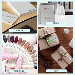 Phomemo D30 Label Maker Machine, Portable Bluetooth