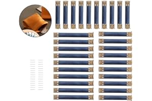 MAYIWO 30pcs Metal Internal Flex Frame Kiss Clasp for DIY Craft Coin Purse Bag Sewing Making Bronze(with 3 Different Size 3.15/3.94/4.72 Inch)