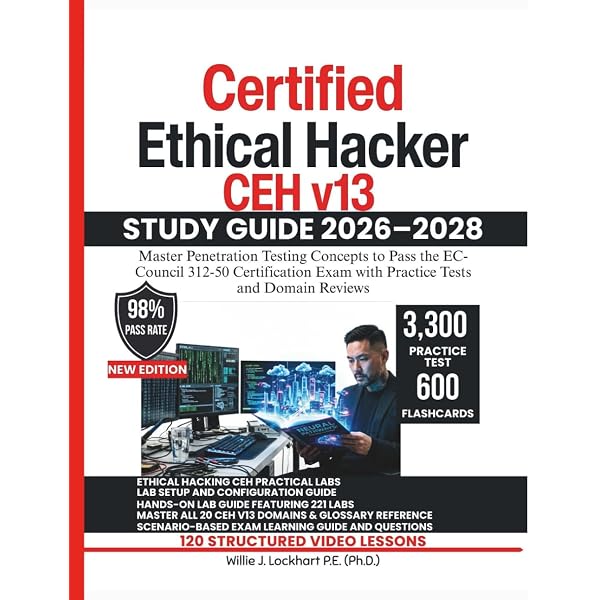 Amazon.com: CEH V13 Exam Prep 2025-2027: Master Ethical Hacking