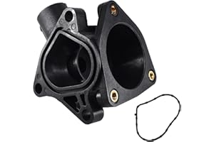 AUTOMKT Engine Coolant Thermostat Housing Case 19320-RAA-A01 Fits for Honda 2003-2011 Element 2003-2010 Accord 2006-2011 Civic 2007-2014 CR-V 2.4L
