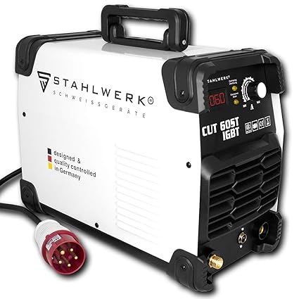 STAHLWERK CUT 60 ST IGBT Plasmaschneider mit 60 Ampere, bis 24mm Schneidleistung, für Lackierte Bleche & Flugrost geeignet, 5