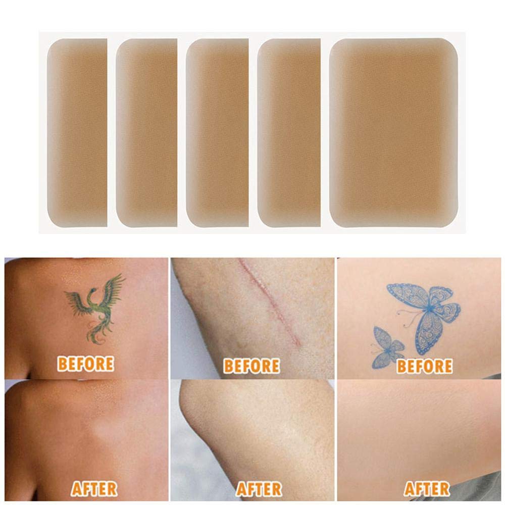 Tattoo Cover Up Sticker Breathable Tattoo Flaw Concealing Tape Scars Flaw Cover Up Stickers Flesh Colored Waterproof Free To Cut Smudge Any Part Skin Friendly Fast Finish Ultra Thin 5
