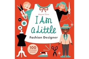 I Am A Little Fashion Designer: (Sticker Activity Book for Toddlers)