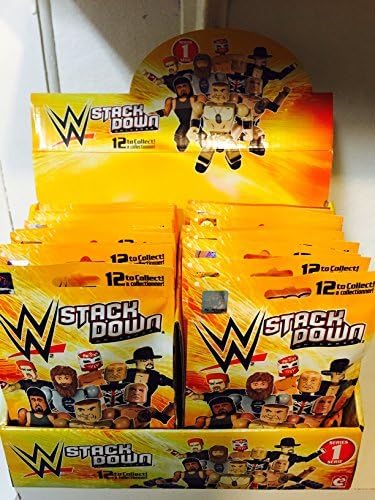 C3 WWE Wrestling WWE Stackdown Construction Series 1 Mystery Pack by Bridge
