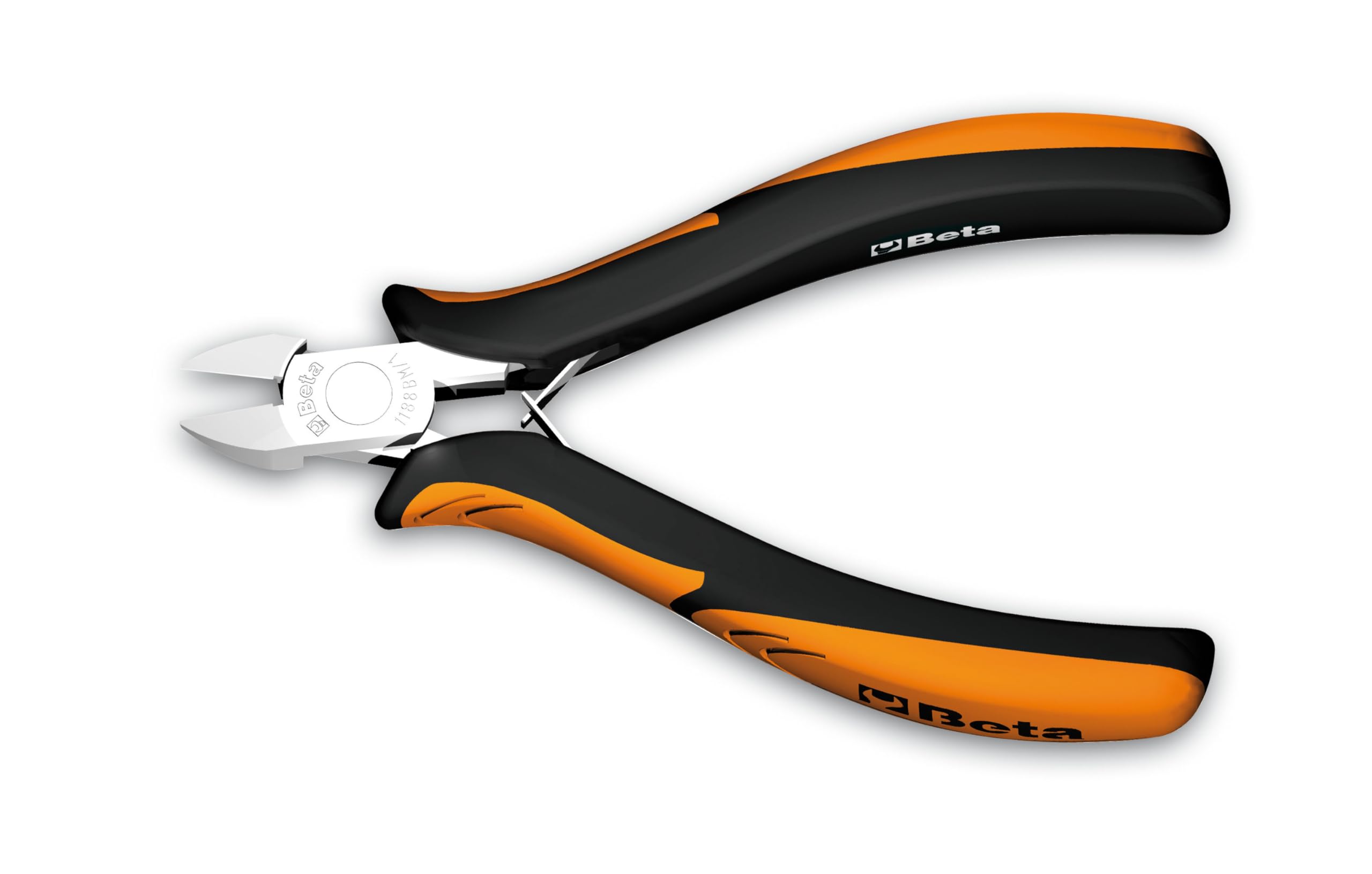 Beta 11880102 Model 1188 BM/2 Diagonal Axial Cutting Nippers, Bi-material Handles, 130mm