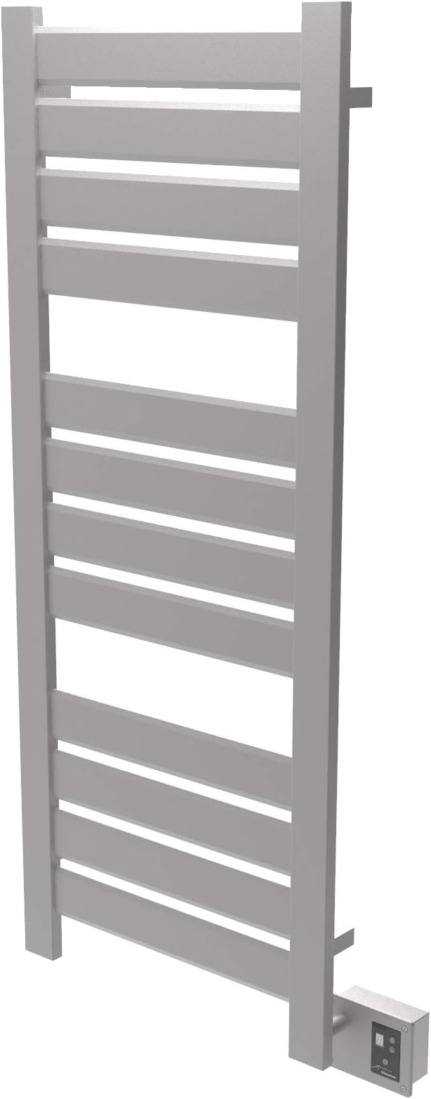 Amba Vega V2356B 12-Panel Hardwired Towel Warmer in Brushed