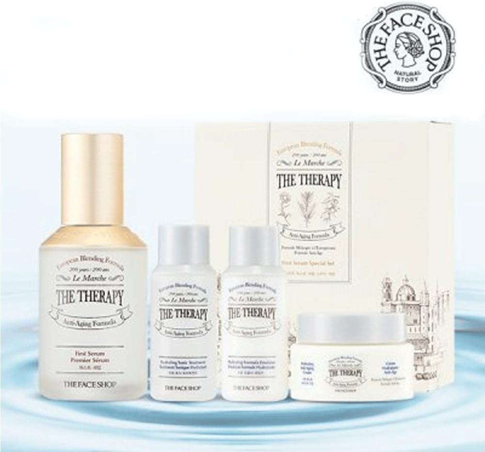 The Face Shop The Therapy FIRST SERUM SPECIAL Starter SET Gift Set Quantity Limited Value Set