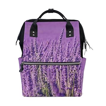 lavender diaper bag