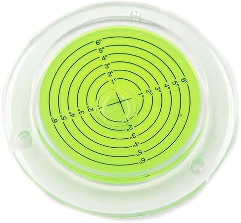 Chiloskit Grand Niveau A Bulle Circulaire Avec Trous De Montage Pour Trepied De Camping Car 100 Mm De Diametre Amazon Fr Bricolage