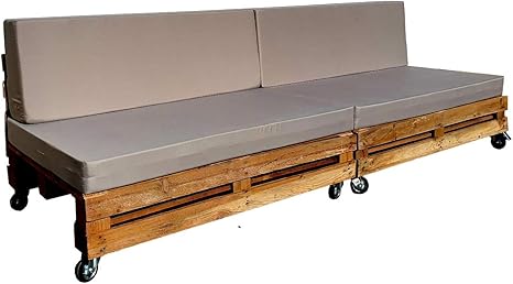 sofa palet reciclado doble 240cm